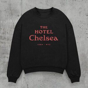 The Hotel Chelsea Crewneck Sweatshirt Black